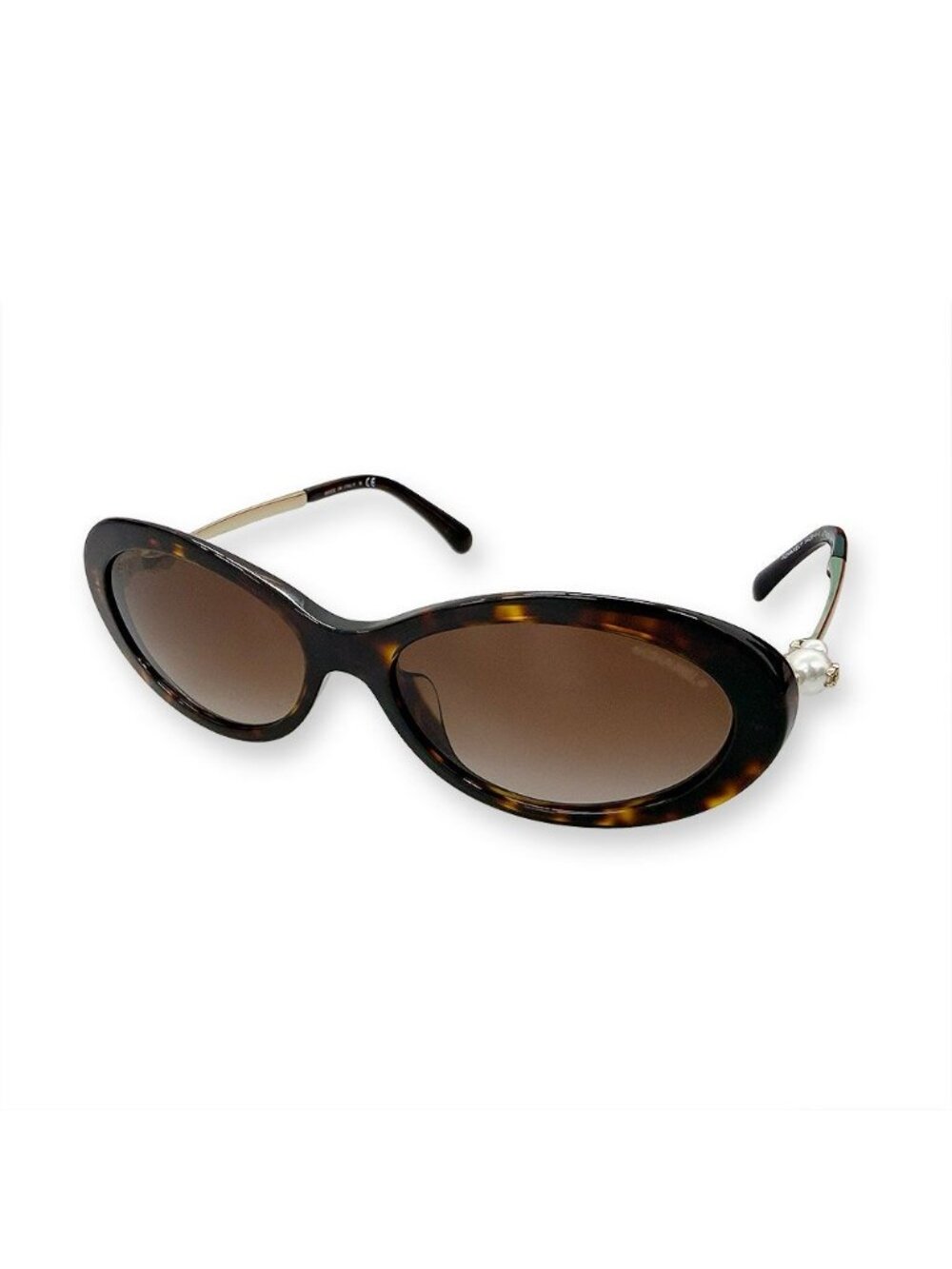 Chanel Faux Pearl CC Logo Sunglasses Eyewear